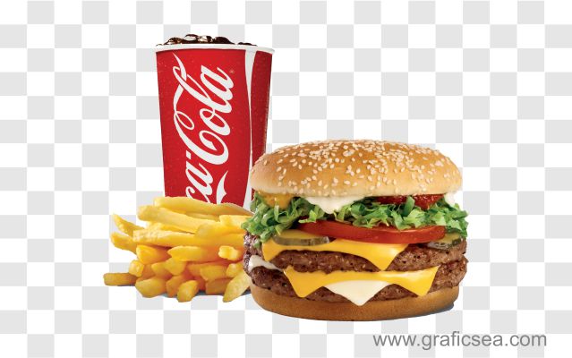 Cheese Burger, Chips, Fries, Drink