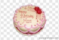 Mum Birthday Creamy Cake