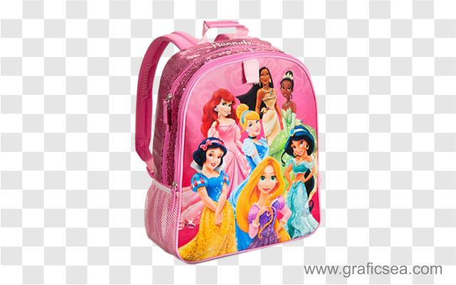 School Girls Stylish Barbie Bag Png Image Free Download | graficsea School Girls Stylish Barbie Bag