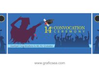 Student Graduation Event Backdrop