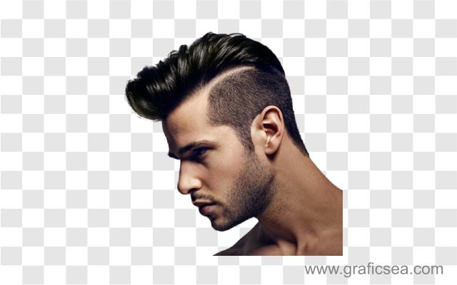 Stylish Haircut Design Png Image Free Download | Graficsea