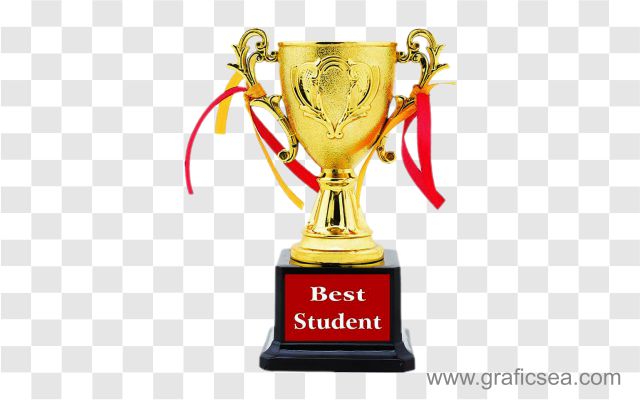 Best Students Trophy Cup Png Image Free Download | graficsea Best Students Trophy Cup