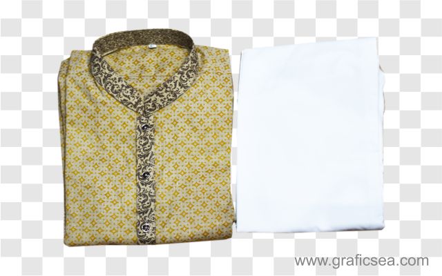 Golden Kurta Pajama for Men