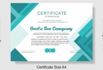 Corporate Certificte of Appriciation Template