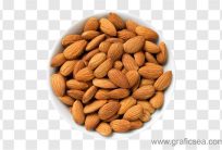Raw Almond Nuts Bowl