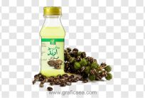 Castor oil, Roghan e Arand Unani Herbal Oil Bottle Png Image Free