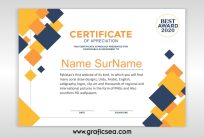 Certificate of Appreciation Vector