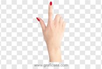 Female Finger Sign PNG Image Free