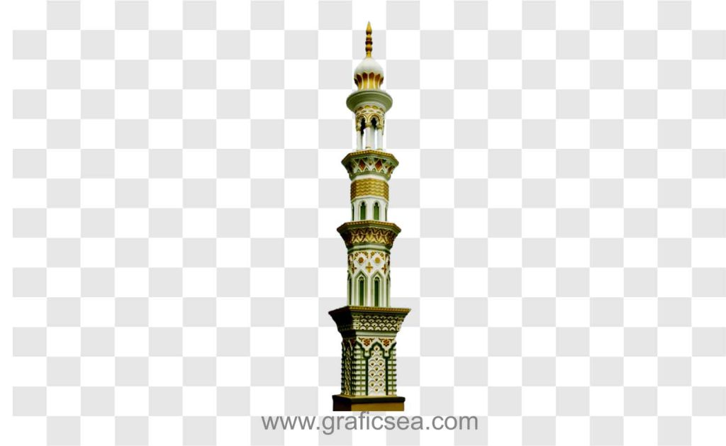 Muslim Taj Mosque Stylish Minar