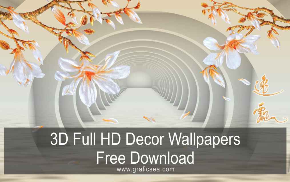 Home and office wall Decor 3D Image