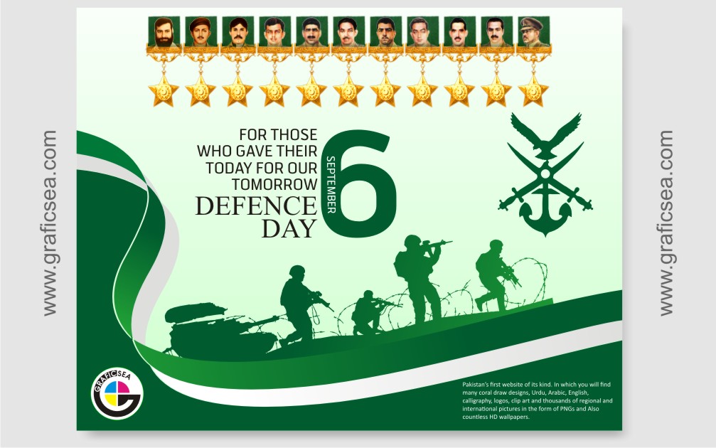 Defence Day Cd R Happy Pakistan Defence Day 2022 Vector Image Free Download | Graficsea