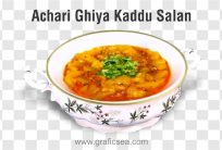 Achari Ghiya Kaddu Salan