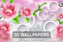 3D Room Wall Decoration Murals with Water Effect