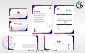 Modern Stationary Design Of Corporate Company Cdr Vector Pack Free ...
