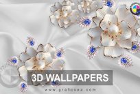 Shop or Home Room Wall Decor 3D Image