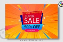 Super Sale Offer Poster Cdr Design Template Free Download