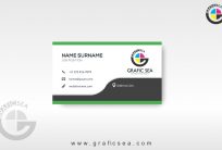 Modren Personal Business Card CDR Template Free Download
