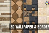3D Stone Bircks and Box Wall Borders Pack