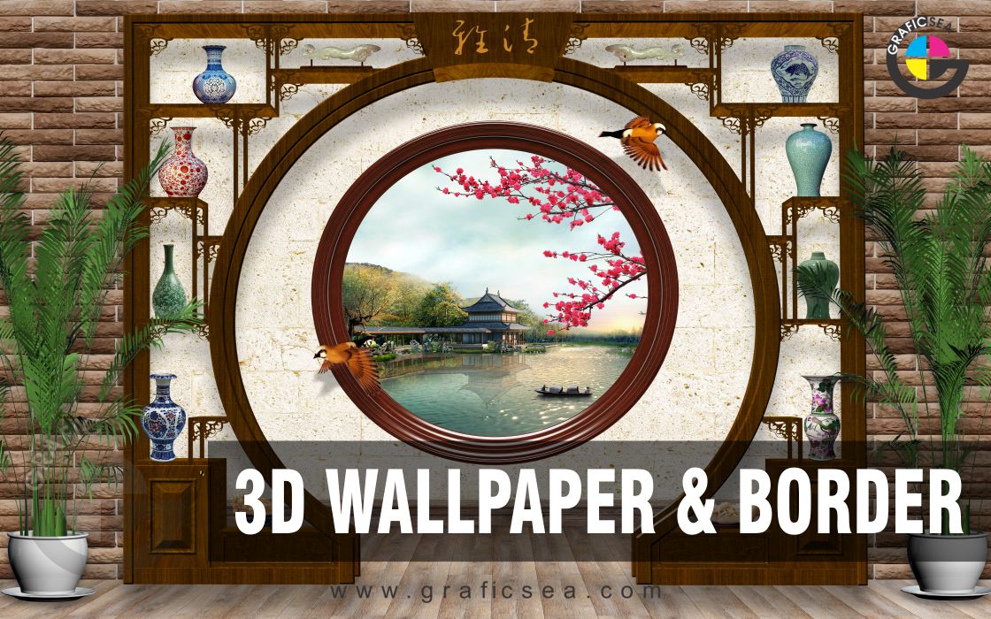 House Hall Walls Decor 3D Wallpaper