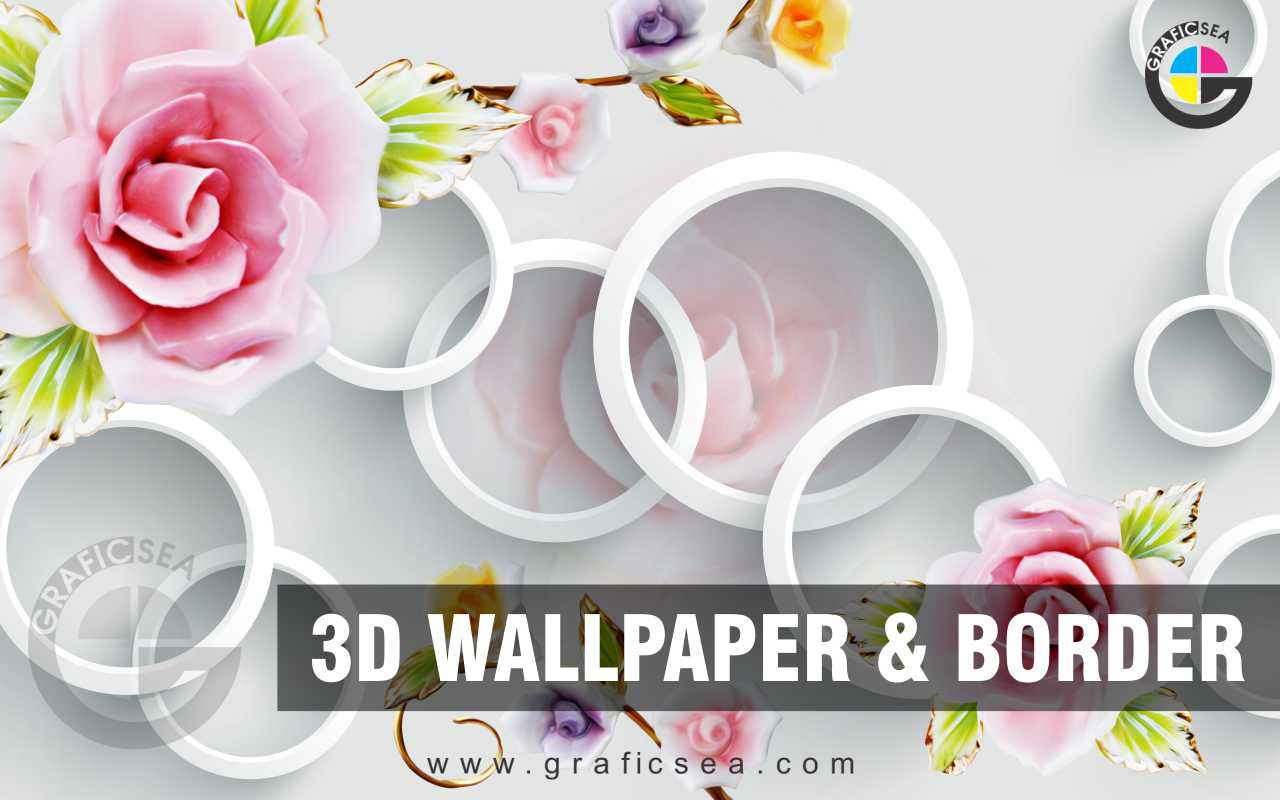 Bedroom Walls 3D Flower Wallpaper
