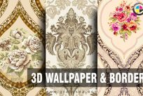 6 Seamless Floral Pattern Border Design