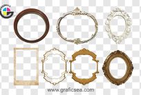 Mirror and Decoration Frames PNG Images