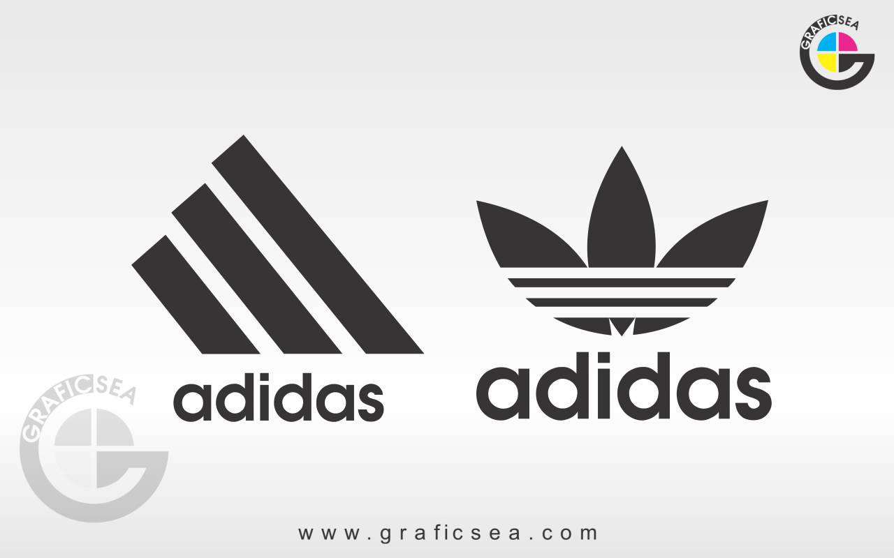 2 Type Adidas Logo CDR File