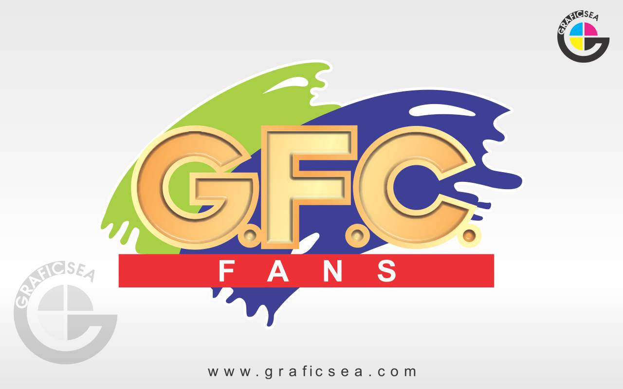 G.F.C Fan Colorful Company Logo CDR File