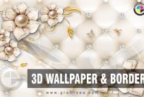 Luxury Jewlery Shop Side Walls 3D Mural