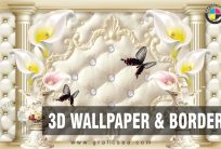 Luxury TV Room Home Decor 3D Wallpaper