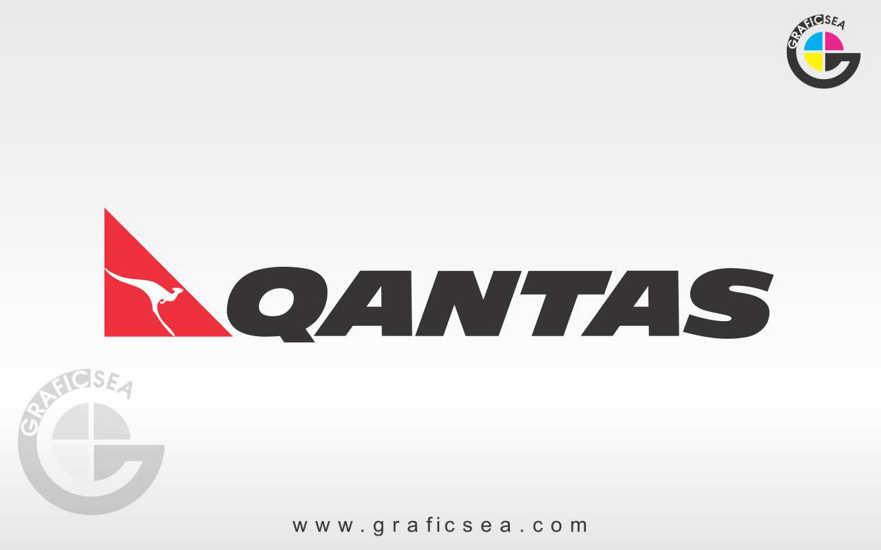 Qantas Airlines Australia CDR Logo File