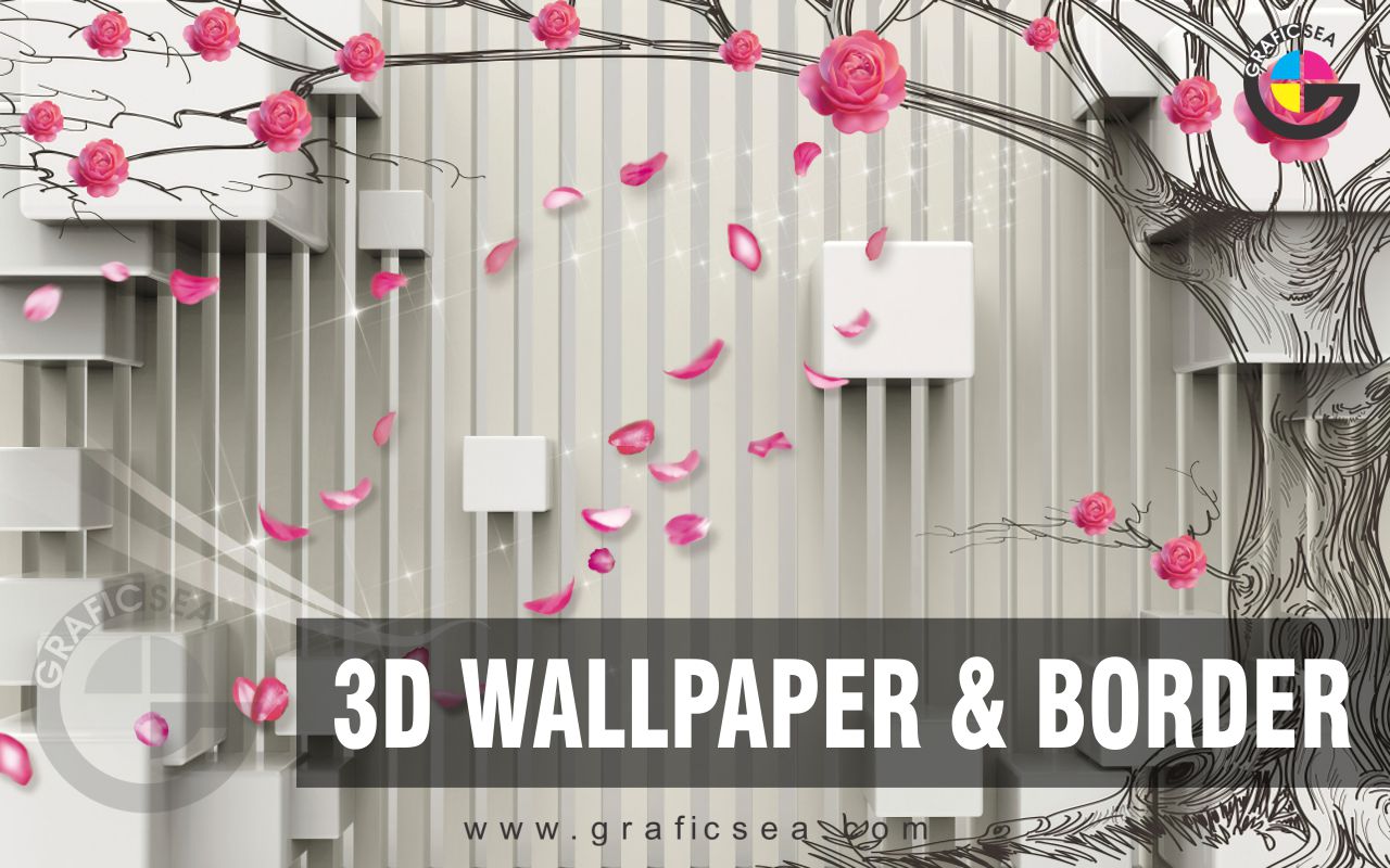 Tv Room Wall Decor 3D Image
