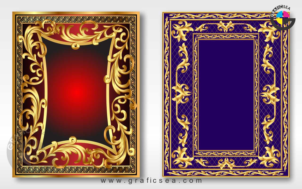 Folk Wall Decor Frame Floral Art Design CDR File Free Download | Graficsea