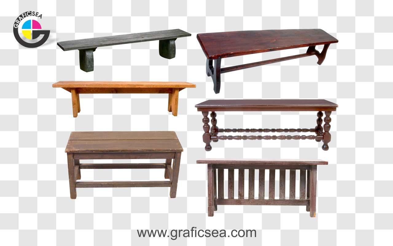 Wooden Bench or Table PNG Images