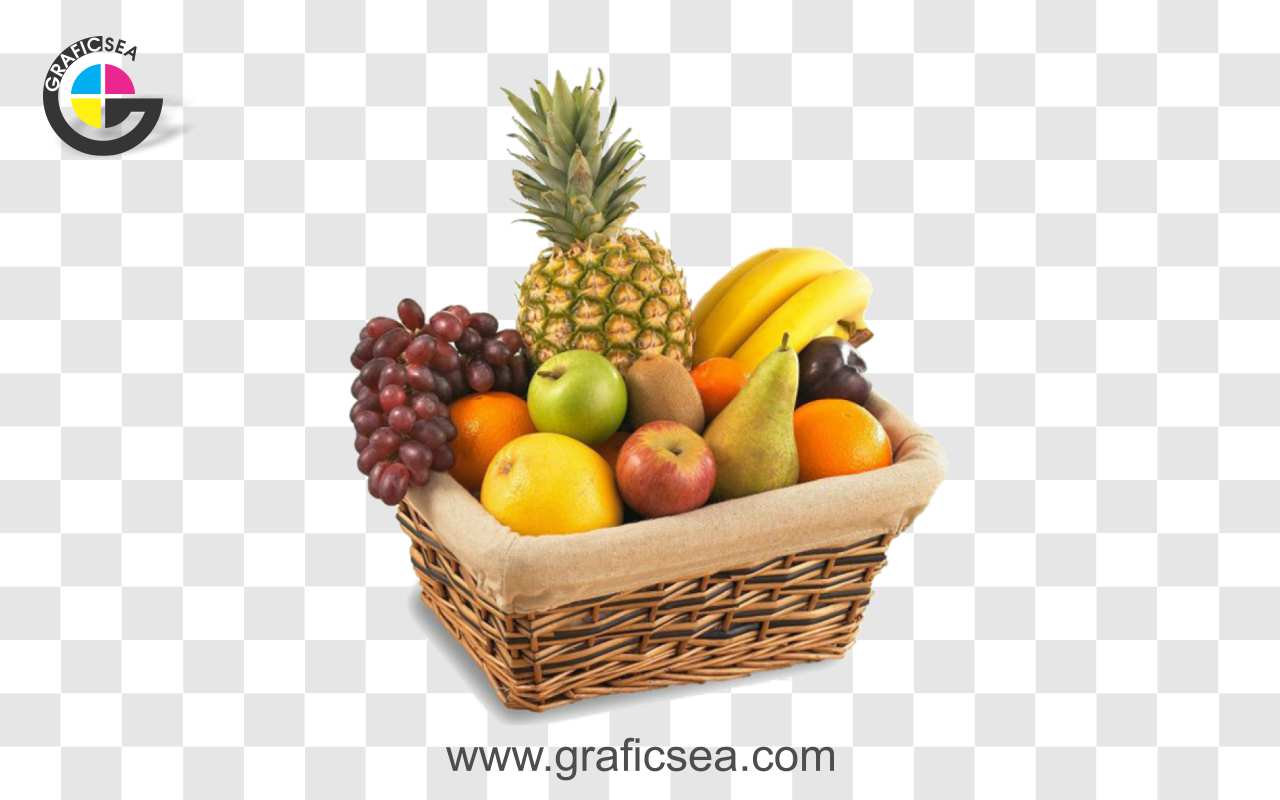 Fruits Gift Baskets PNG Image