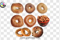 Homemade Baked Donuts PNG Images