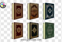 6 Quran Kareem Islamic Books PNG Images