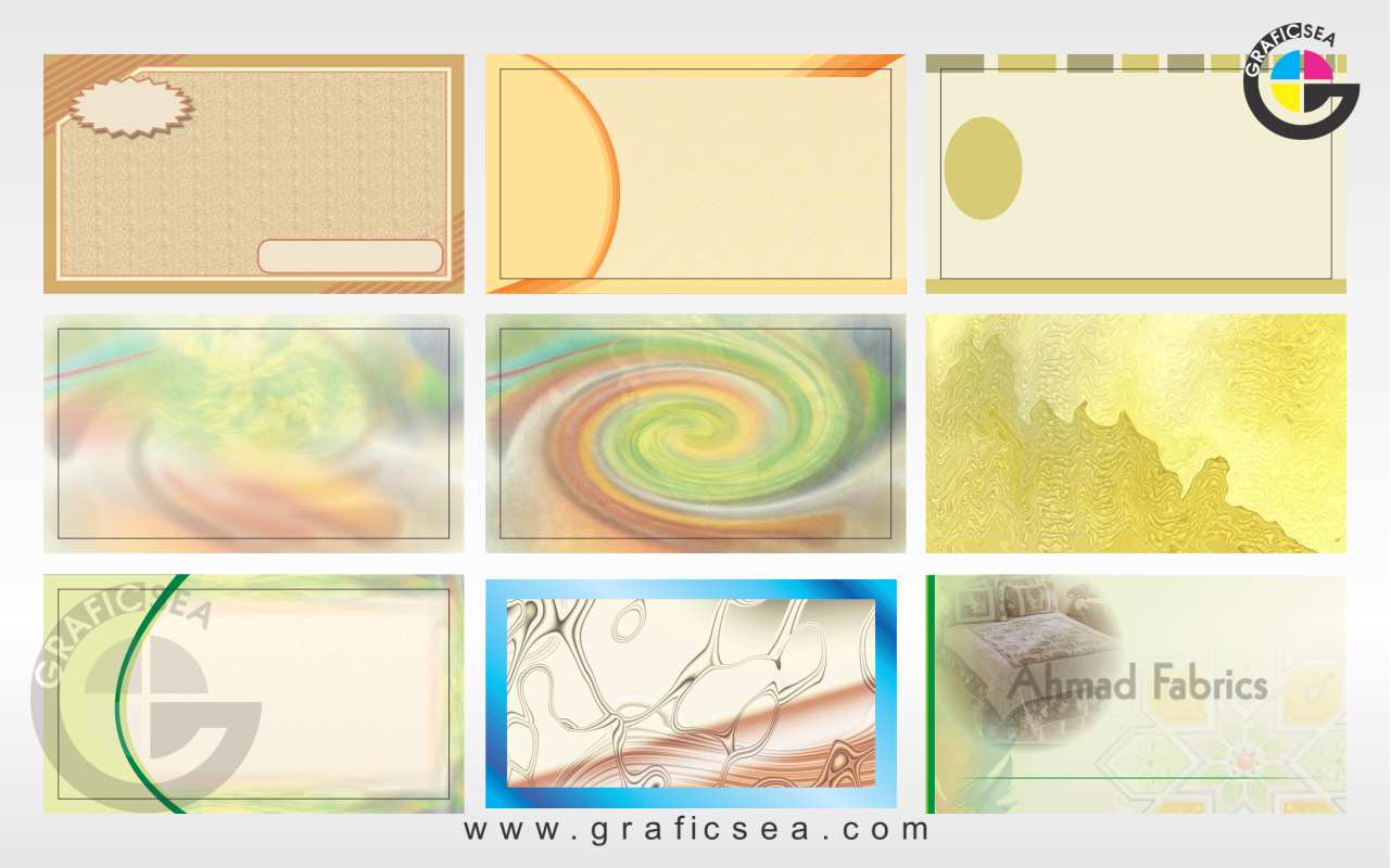 Different Cards Background CDR Sample File