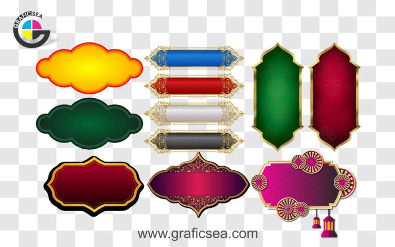 Luxury Islamic Poster Decoration Banner PNG Images