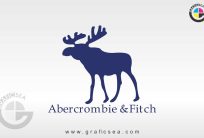 Abercrombie & Fitch contemporary clothing Logo CDR