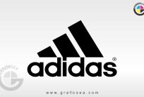 Adidas Sportswear Company Logo CDR File