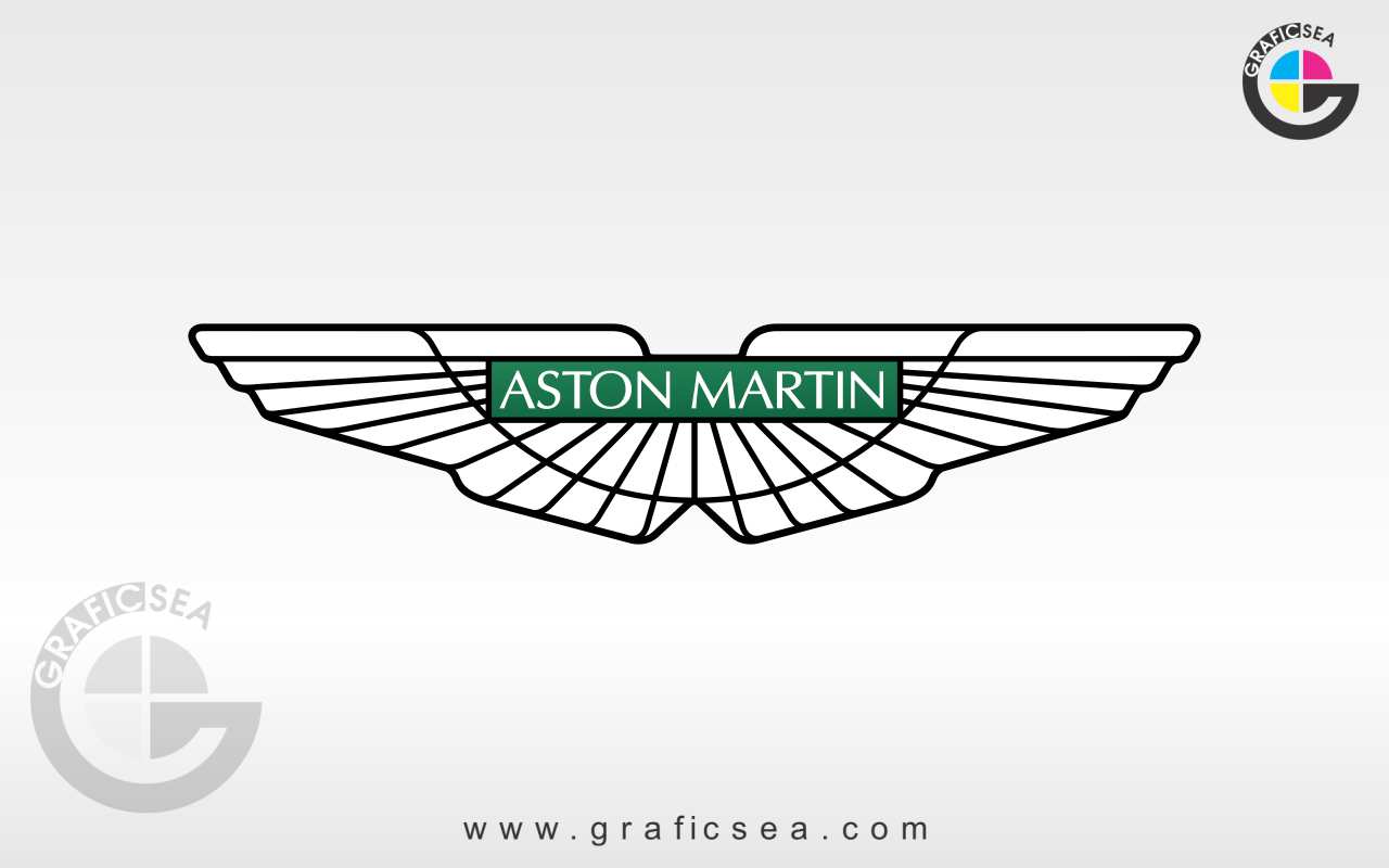 Aston Martin Car manufacturer Logo CDR File