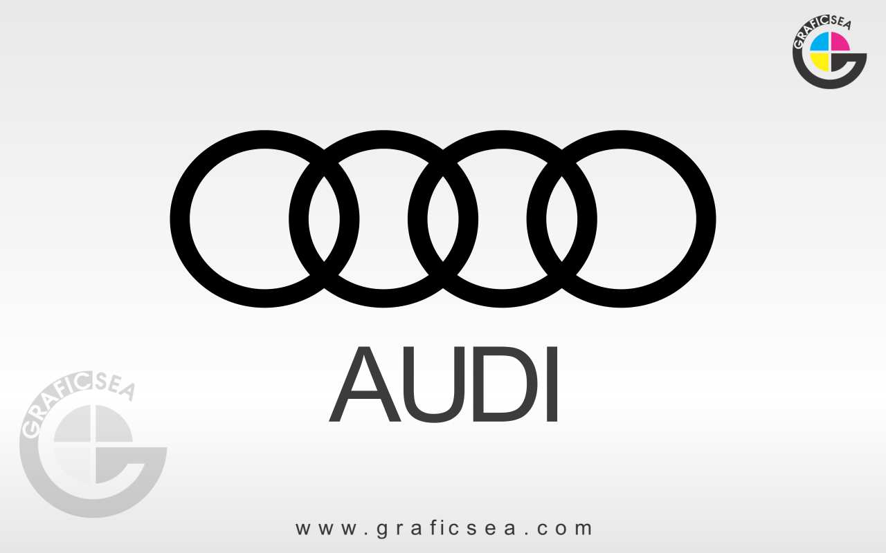 Audi Automotive Manufacturer Logo CDR File