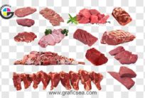 Raw Beaf Steak Meat PNG Images