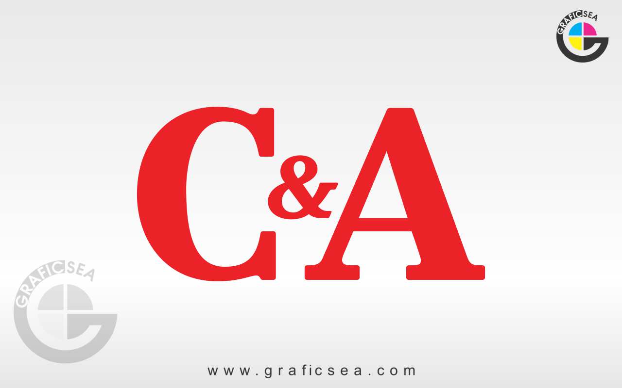 C&A Multinational Chain clothing stores Logo