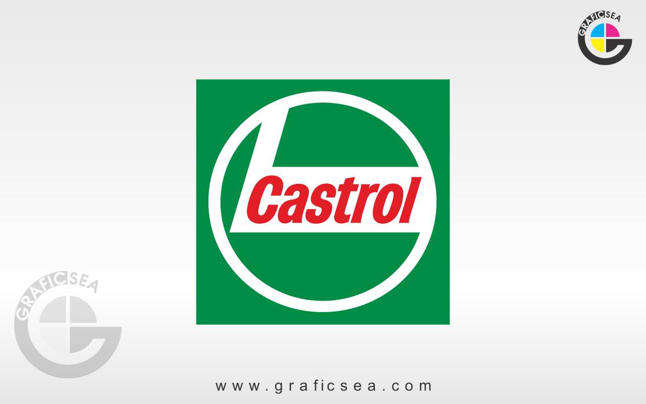 Castrol Oil industry company Logo CDR File