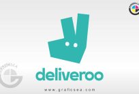 Deliveroo food delivery company Logo CDR