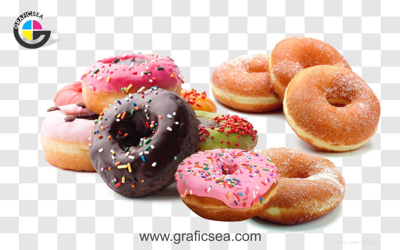 Doughnut, Different Flavours Donats Pastry PNG Images Free Download | graficsea Doughnut, Different Flavours Donats Pastry PNG Images
