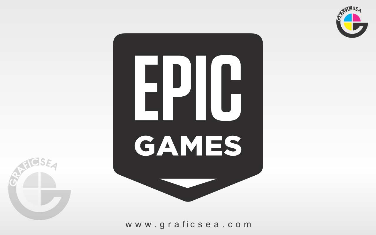 Epic Games Company Logo CDR File
