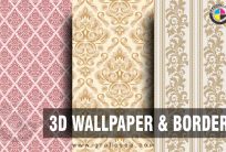 Floral Art Pillar or Room Decor Pattern Designs